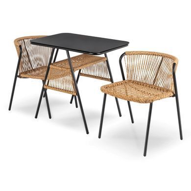 Комплект садових меблів MEBEL ELITE TRISTE Коричневий