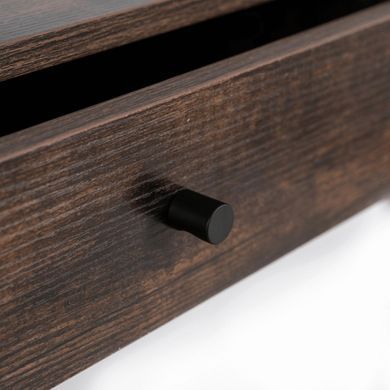 Консоль MEBEL ELITE EVERLY 100 рустикальний дуб/чорний фотографія