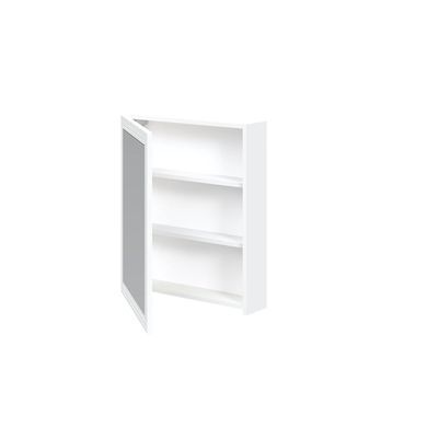Шафка дзеркальна для ванної кімнати TORETO 70x60/1D Halmar Білий