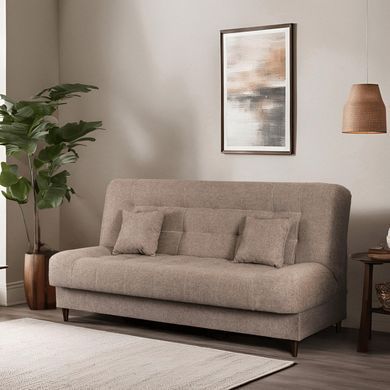 Диван раскладной MEBEL ELITE NEPAL 187 см Коричневый фотография