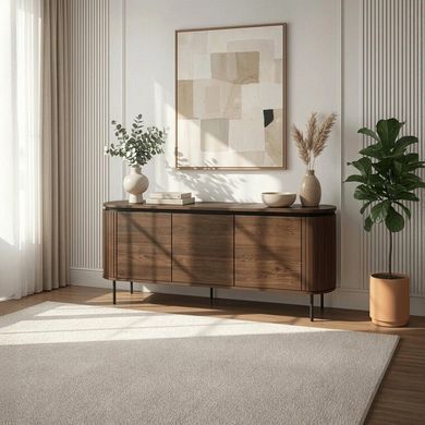 Комод MEBEL ELITE BECK Орех фотография