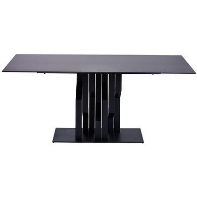 Стол обеденный ETNA LOFTY BLACK Concepto 180x90&nbsp;Керамика Черный фотография