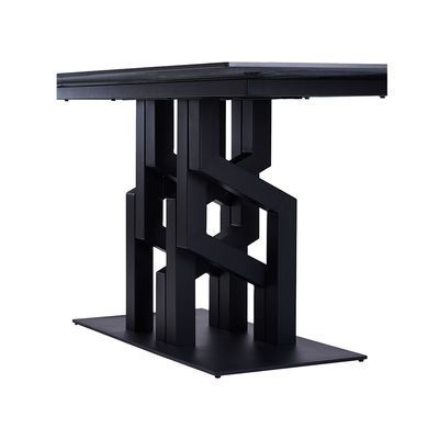 Стол обеденный ETNA LOFTY BLACK Concepto 180x90&nbsp;Керамика Черный фотография