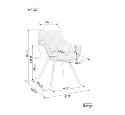 Крісло MAGIC (CHERRY) Velvet Signal Зелений фотографія