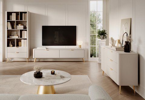 Стенка Perfect Home Ланте / Lante A Беж фотография