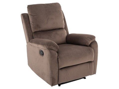 Кресло раскладное Spencer 1 Velvet Signal Капучино фотография