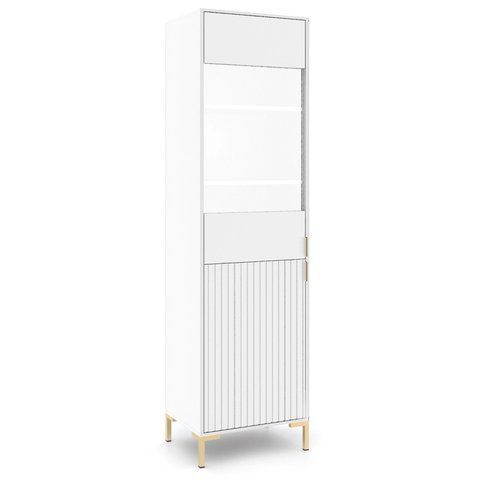 Вітрина TORELLO MEBEL ELITE 190 Білий фотографія