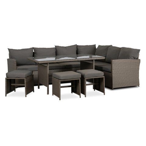 Комплект садовой мебели MEBEL ELITE GEORGIA Серый