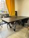 Стіл розкладний FJORD BLACK MARBLE КЕРАМІКА 200-300 см Concepto Чорний