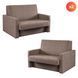 Набор из 2х раскладных кресел MEBEL ELITE MILAN 2, 135 см MEBEL ELITE Бежевый/ткань