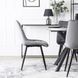 Стул бархатный MEBEL ELITE RIO Velvet, Серый
