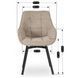 Стілець поворотний MEBEL ELITE LUNA 2 Бежевий