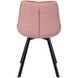 Стілець оксамитовий MEBEL ELITE RICK Velvet Рожевий