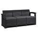 Комплект садових меблів MEBEL ELITE BRANDON Чорний