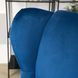 Кресло мягкое бархатное MEBEL ELITE KLARIS 2 Velvet Синий