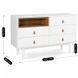 Комод MEBEL ELITE NAOMI Білий