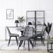 Стул бархатный MEBEL ELITE RIO Velvet, Серый