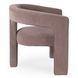 Крісло м'яке MEBEL ELITE LILLE Velvet Коричневий