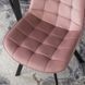 Стілець оксамитовий MEBEL ELITE RICK Velvet Рожевий