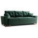 Диван 3-х местный бархатный MEBEL ELITE EMIL Velvet 230 см Зеленый