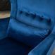 Кресло мягкое бархатное MEBEL ELITE KLARIS 2 Velvet Синий