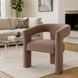 Крісло м'яке MEBEL ELITE LILLE Velvet Коричневий