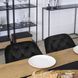 Стілець оксамитовий MEBEL ELITE VIKI Velvet чорний