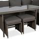 Комплект садових меблів MEBEL ELITE GEORGIA Сірий