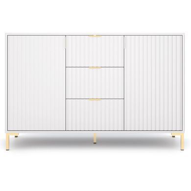 Комод MEBEL ELITE TORELLO 130 Белый фотография