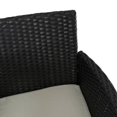 Комплект садовой мебели MEBEL ELITE POMONA Черный