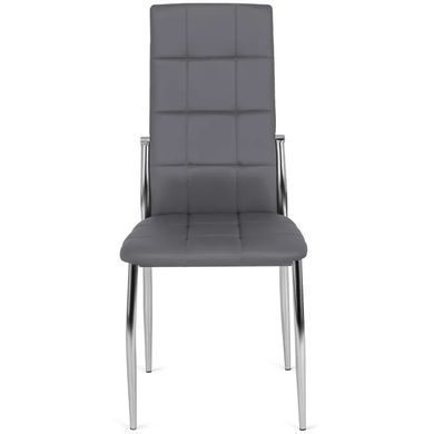Стілець MEBEL ELITE MOLLY, екошкіра Сірий фотографія