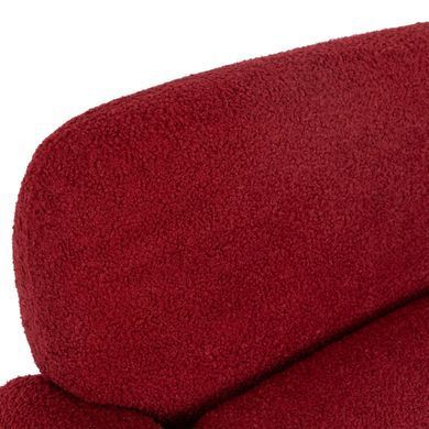 Крісло MEBEL ELITE TOGO Бордо Букле фотографія