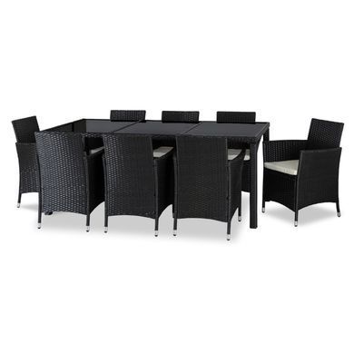 Комплект садовой мебели MEBEL ELITE POMONA Черный