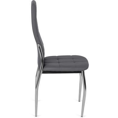 Стілець MEBEL ELITE MOLLY, екошкіра Сірий фотографія