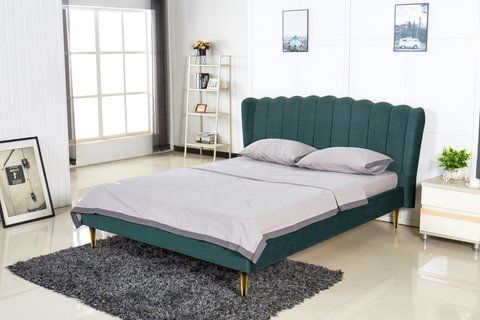 Кровать VALVERDE Halmar 160*200 Зеленый фотография