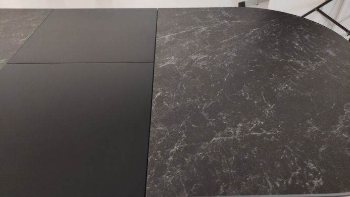 Стіл розкладний TML-865-1 VETRO 120x80 Чорний Онікс фотографія