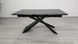 Стіл розкладний MADISON CERAMIC Intarsio 160(240)*90 чорний мат/чорний