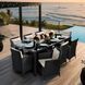 Комплект садовой мебели MEBEL ELITE POMONA Черный