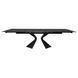 Стіл розкладний DUNA BLACK MARBLE Concepto 180(260)x90 Кераміка Чорний Мат