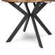 Стіл розкладний круглий MEBEL ELITE LUKAS 100(250)х100 см Дуб рустик