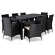Комплект садовой мебели MEBEL ELITE POMONA Черный