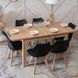 Стіл розкладний MEBEL ELITE SKUBI 120(160)х75 см Дуб артизан