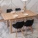 Стіл розкладний MEBEL ELITE SKUBI 120(160)х75 см Дуб артизан