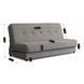 Диван MEBEL ELITEARUBA 188 см Сірий