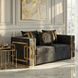 Диван MEBEL ELITE PALLAZO 2S Черный