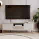 ТВ Тумба MEBEL ELITE MARCOS 154 Кашемір/Золото