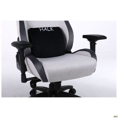 Комп'ютерне крісло VR Racer Textile Halk AMF Сірий - чорний фотографія