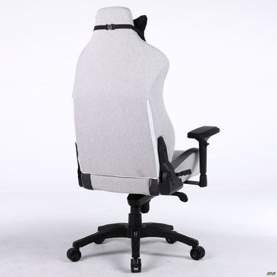 Комп'ютерне крісло VR Racer Textile Halk AMF Сірий - чорний фотографія