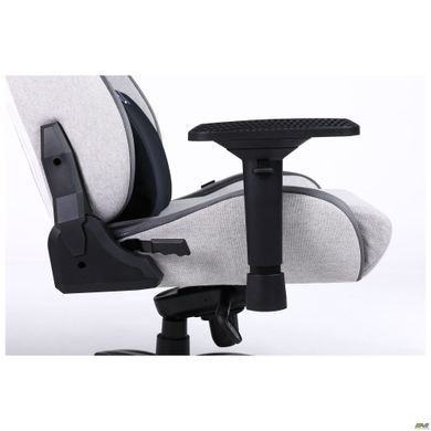 Комп'ютерне крісло VR Racer Textile Halk AMF Сірий - чорний фотографія