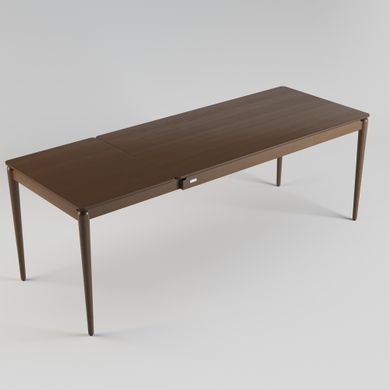 Раскладной стол Eclipse Lovko 160+60 x 80 темный орех фотография
